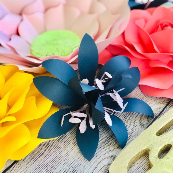 Paper Flower Nursery Set